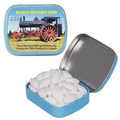 Caffeinated Light Blue Mint Tin Filled w/ Caffeinated Mints